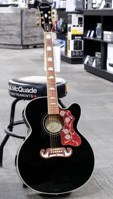 Epiphone - J-200 EC Studio Acoustic/Electric - Ebony 2